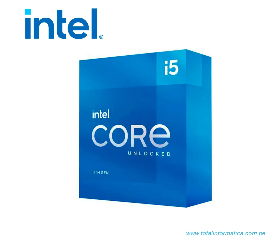 PROCESADOR INTEL CORE I5 11600K, 4.9 GHZ, 1200, BX8070811600K     - imagen 1