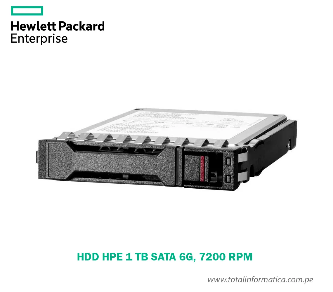 DISCO DURO PARA SERVIDOR HPE P28610-B21 1TB SATA, 2.5" 7200RPM 6GBIT/S - imagen 1