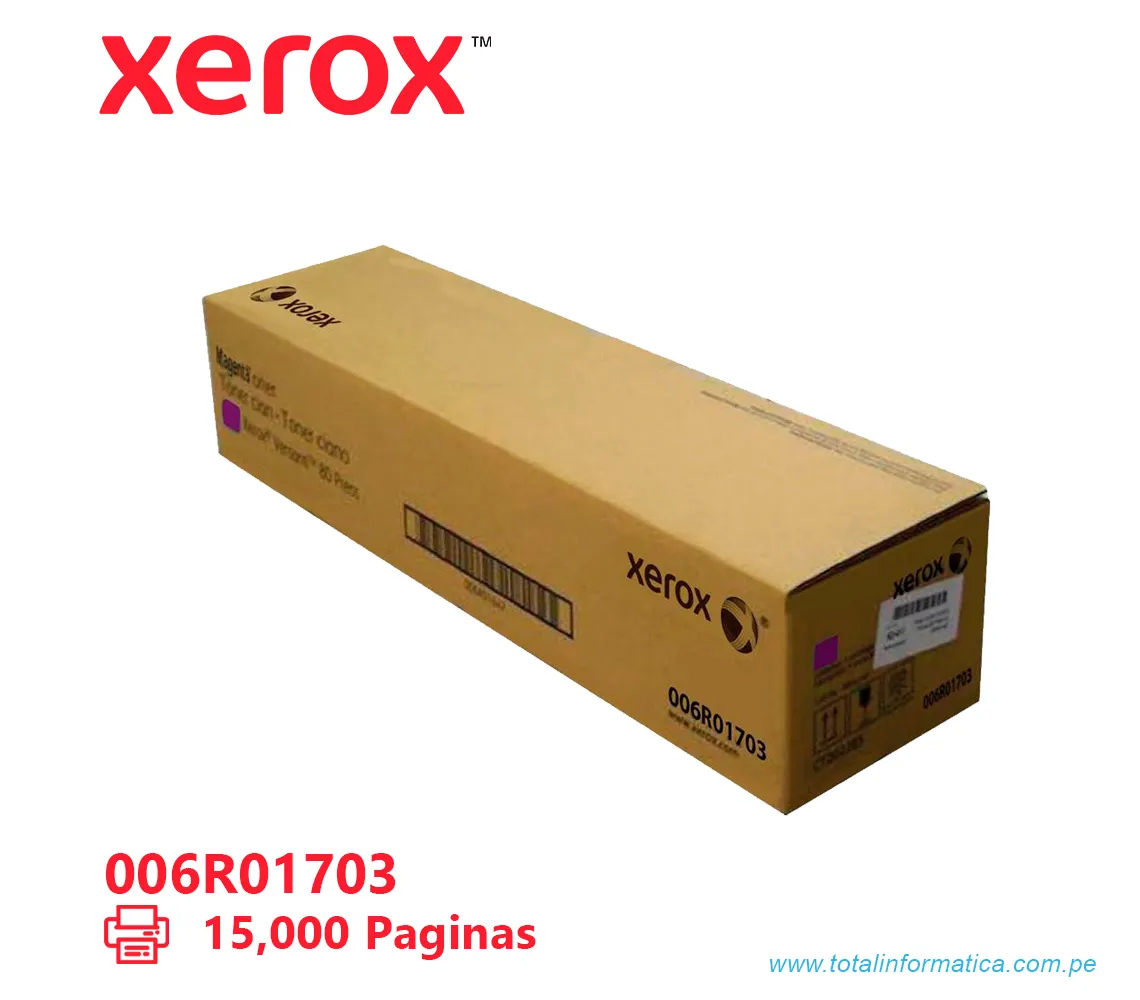 TONER XEROX ( 006R01703 ) ALTALINK C8030, C8070 MAGENTA 15K PAG - imagen 2