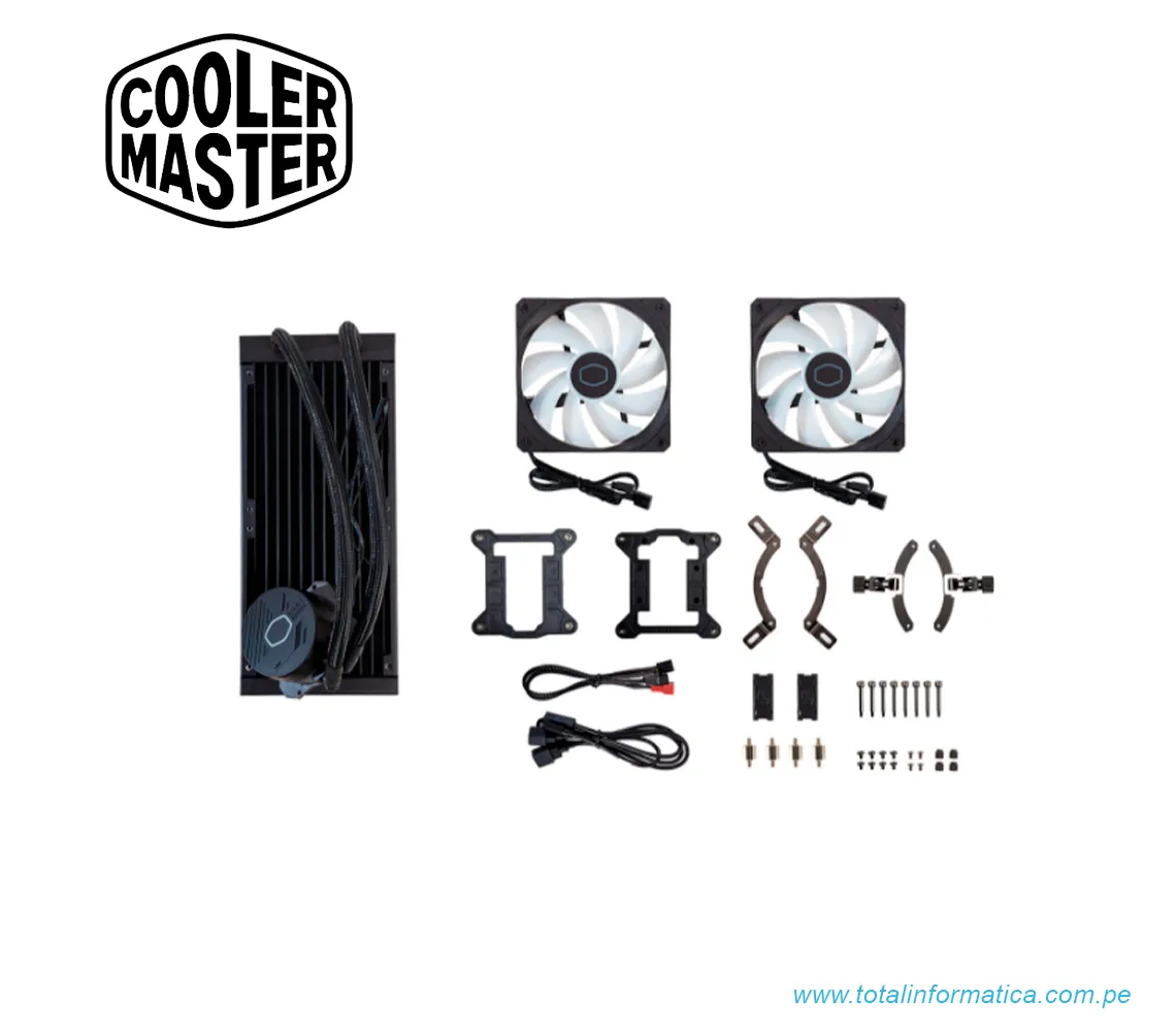 COOLER LIQUIDO CPU MASTER MASTERLIQUID 240L CORE ARGB - imagen 2