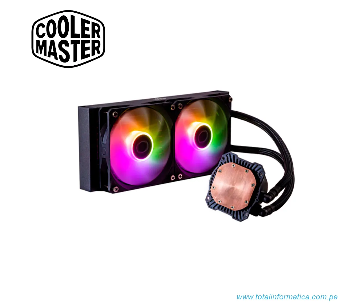 COOLER LIQUIDO CPU MASTER MASTERLIQUID 240L CORE ARGB - imagen 3