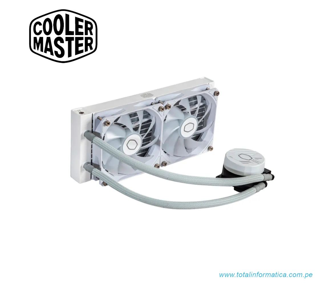 COOLER LIQUIDO CPU MASTER MASTERLIQUID 240L CORE WHITE - imagen 3