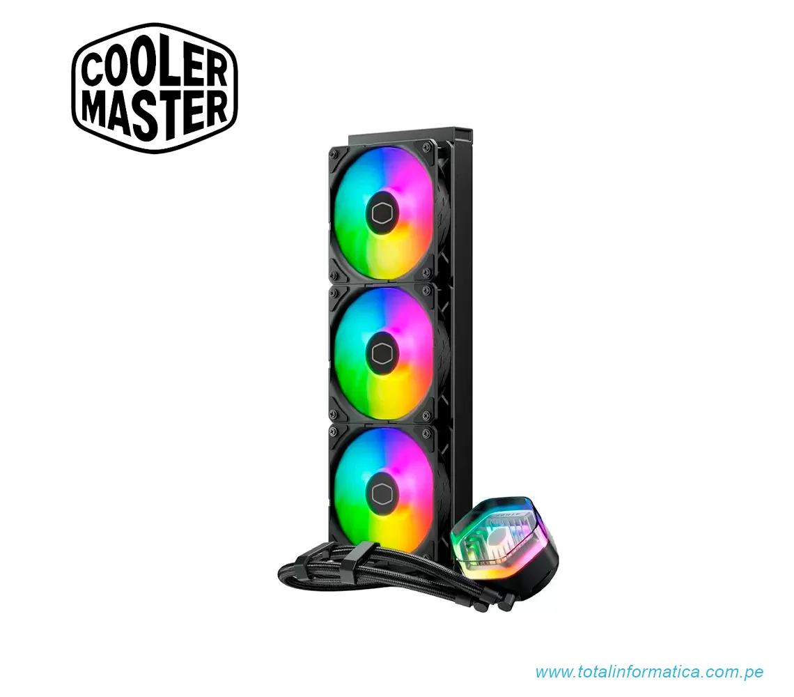 COOLER LIQUIDO CPU COOLER MASTER MASTERLIQUID 360 ATMOS ARGB - imagen 3