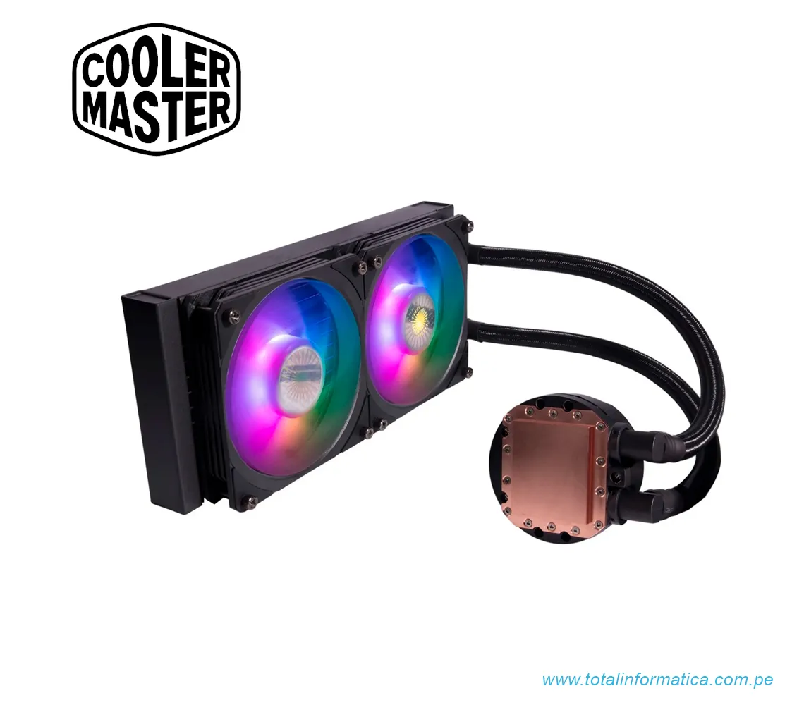 COOLER LIQUIDO CPU COOLER MASTER MASTERLIQUID PL240 FLUX - imagen 2