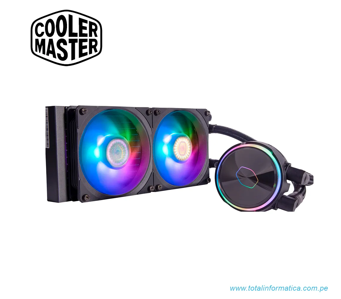 COOLER LIQUIDO CPU COOLER MASTER MASTERLIQUID PL240 FLUX - imagen 1