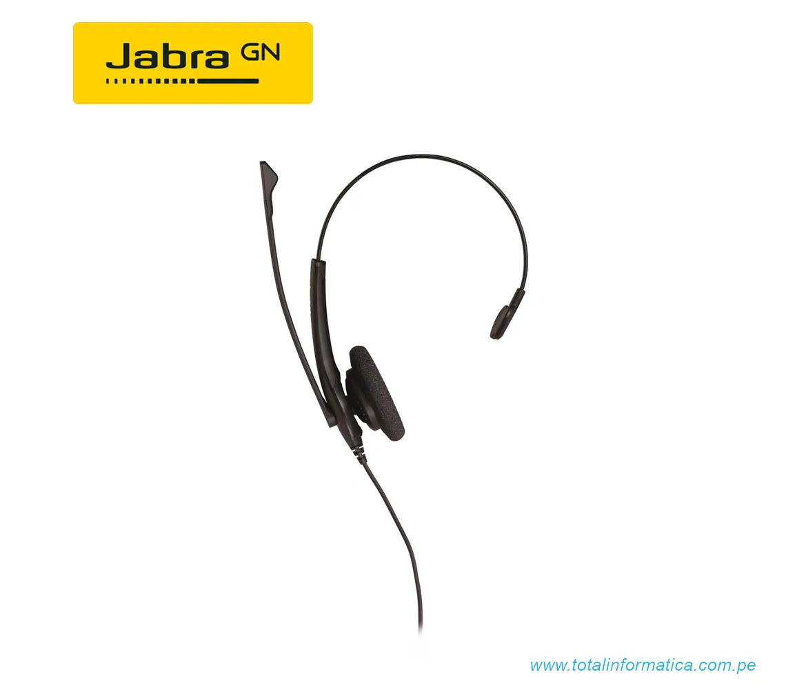 AUDIFONO CON MICROFONO JABRA BIZ 1500 MONO, USB, NEGRO(1553-0159) - imagen 2