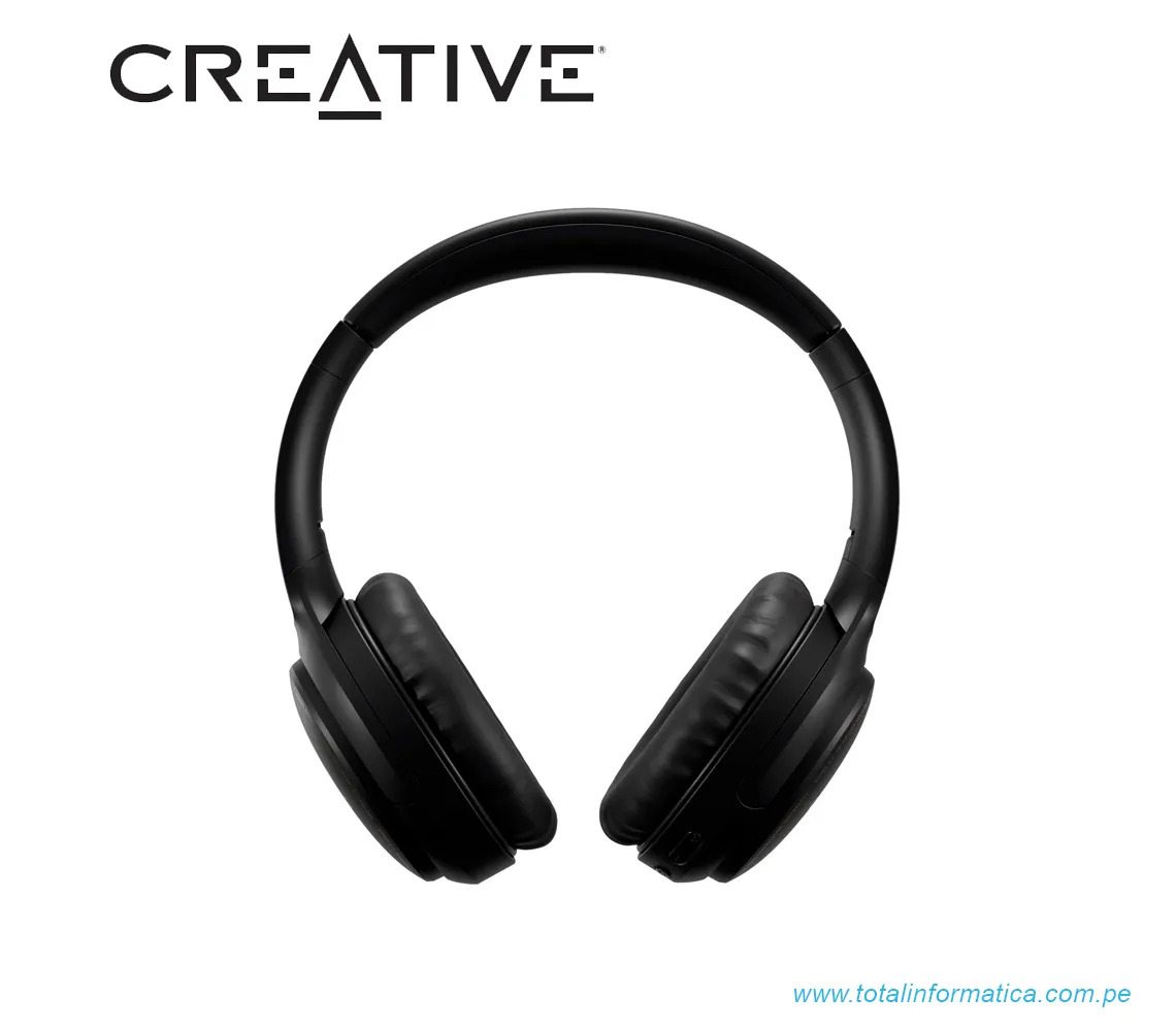 AUDIFONO CON MICROFONO CREATIVE ZEN HYBRID, BLUETOOTH/3.5MM, NOISE-CACELLING, USB-C, NEGRO(51EF1010AA001) - imagen 2