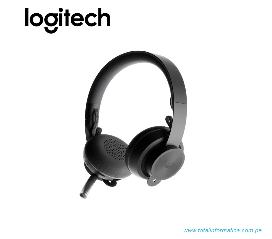 AUDIFONO CON MICROFONO LOGITECH B2B ZONE WIRELESS/BLUETOOTH, USB-C/A(981-001151) - imagen 1