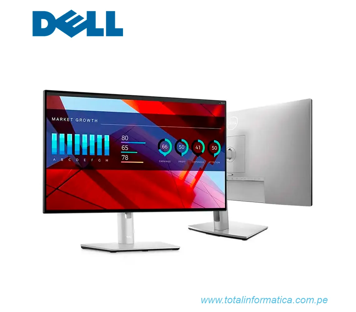 MONITOR DELL ULTRASHARP U2422HE DE 23.8" FHD IPS, 1920 X 1080, HDMI, DP - imagen 2