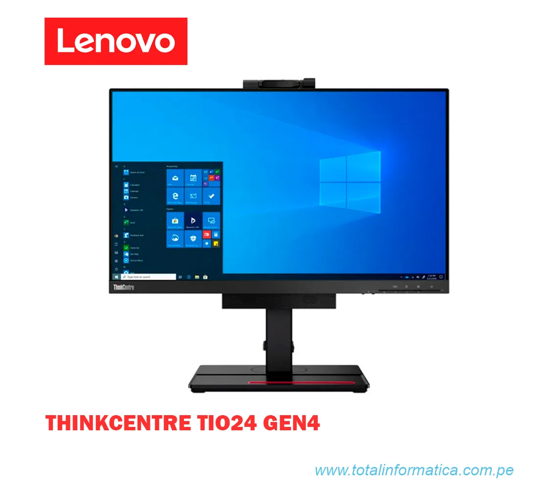 MONITOR LENOVO THINKCENTRE TINY-IN-ONE 24 23.8", 1920 X 1080 FULL HD 1080P, 4 MS, DISPLAYPORT - imagen 1