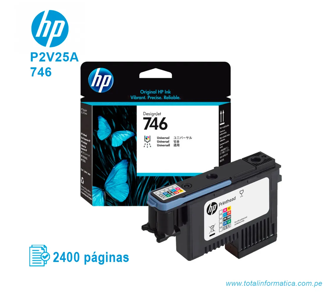 CABEZAL HP 746 ( P2V25A ) DESIGNJET Z6, Z9 - imagen 2