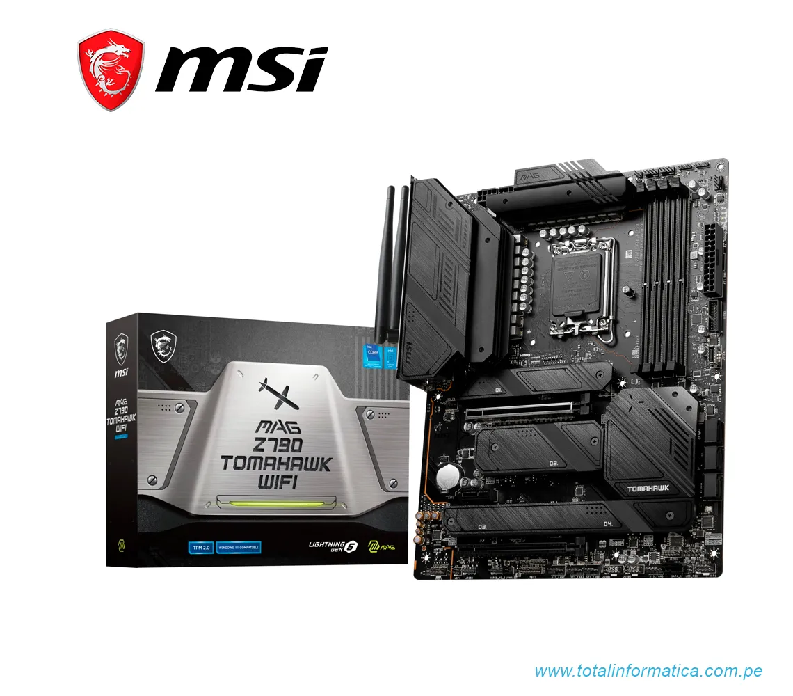 PLACA BASE MSI MAG Z790 TOMAHAWK WIFI, DDR5, LGA 1700, ATX - imagen 1