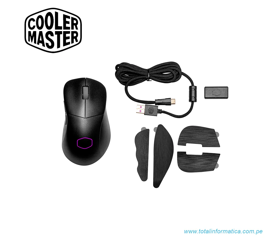 MOUSE COOLER MASTER MM731/HYBRID/BLACK MATTE-BLUETOOTH USB(MM-731-KKOH1) - imagen 2
