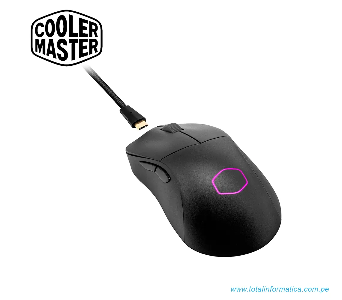 MOUSE COOLER MASTER MM731/HYBRID/BLACK MATTE-BLUETOOTH USB(MM-731-KKOH1) - imagen 1