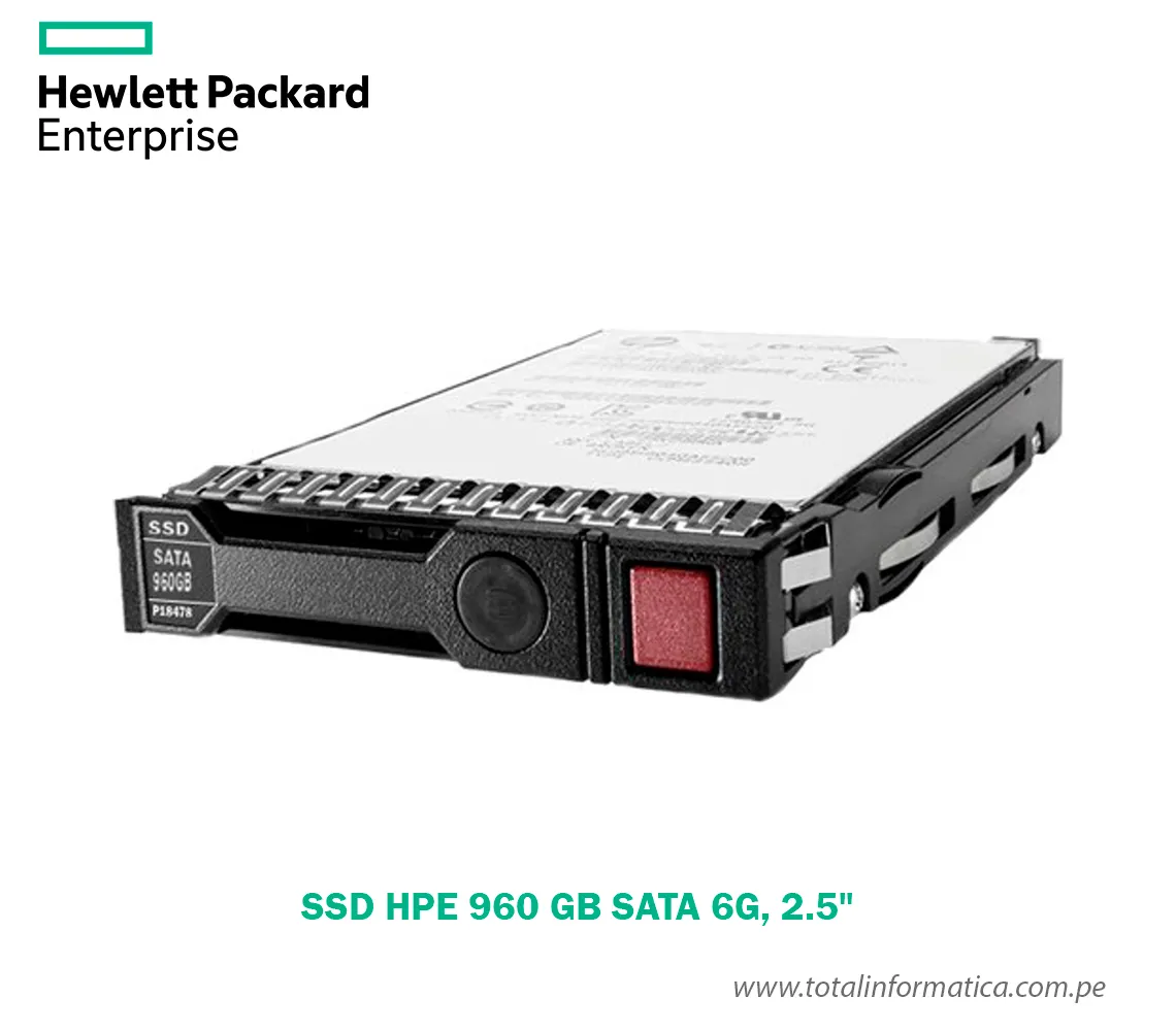 DISCO DURO SÓLIDO HPE P18434-B21, 960GB, SATA, 2.5" - imagen 1