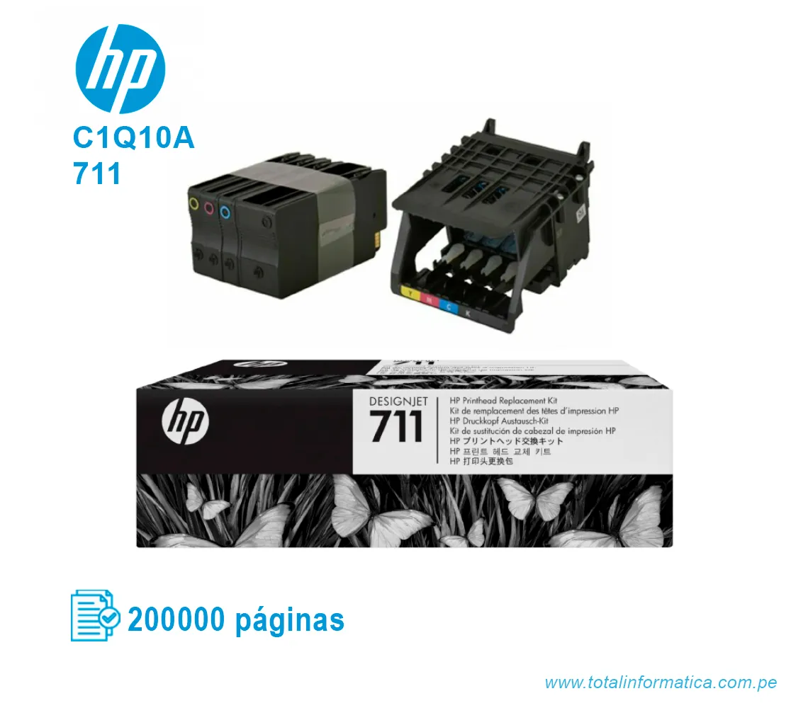 CABEZAL HP 711 ( C1Q10A ) DESIGNJET T120, T520 - imagen 2