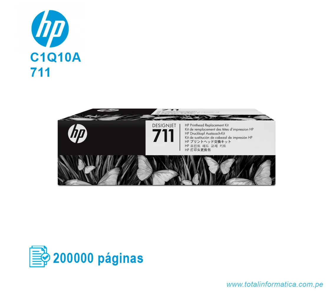 CABEZAL HP 711 ( C1Q10A ) DESIGNJET T120, T520 - imagen 1