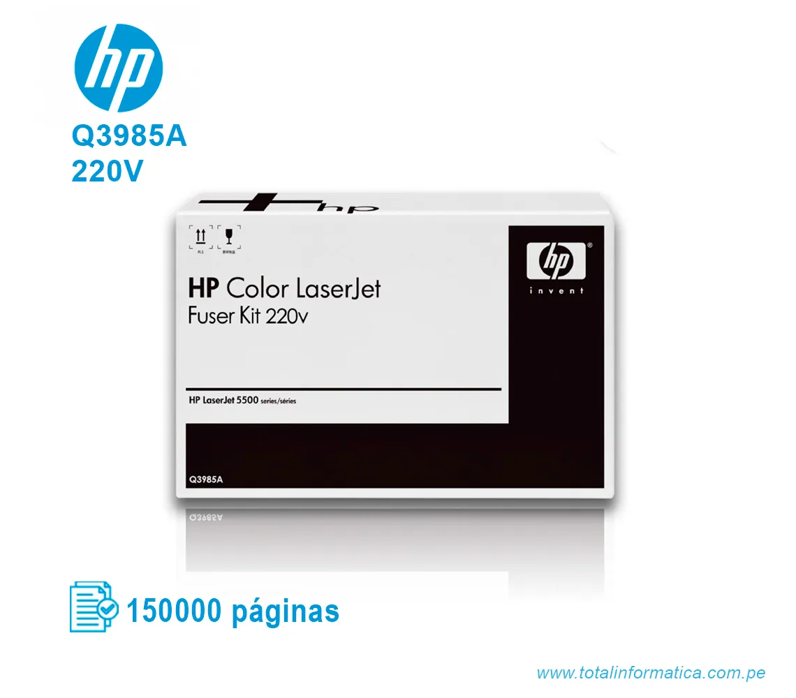 KIT FUSOR HP 220V ( Q3985A ) LASERJET 5550DN COLOR - imagen 1
