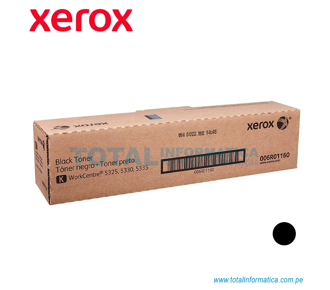 TONER XEROX ( 006R01160 ) WORKCENTRE 5325, 5335, NEGRO, 30K PAG - imagen 2