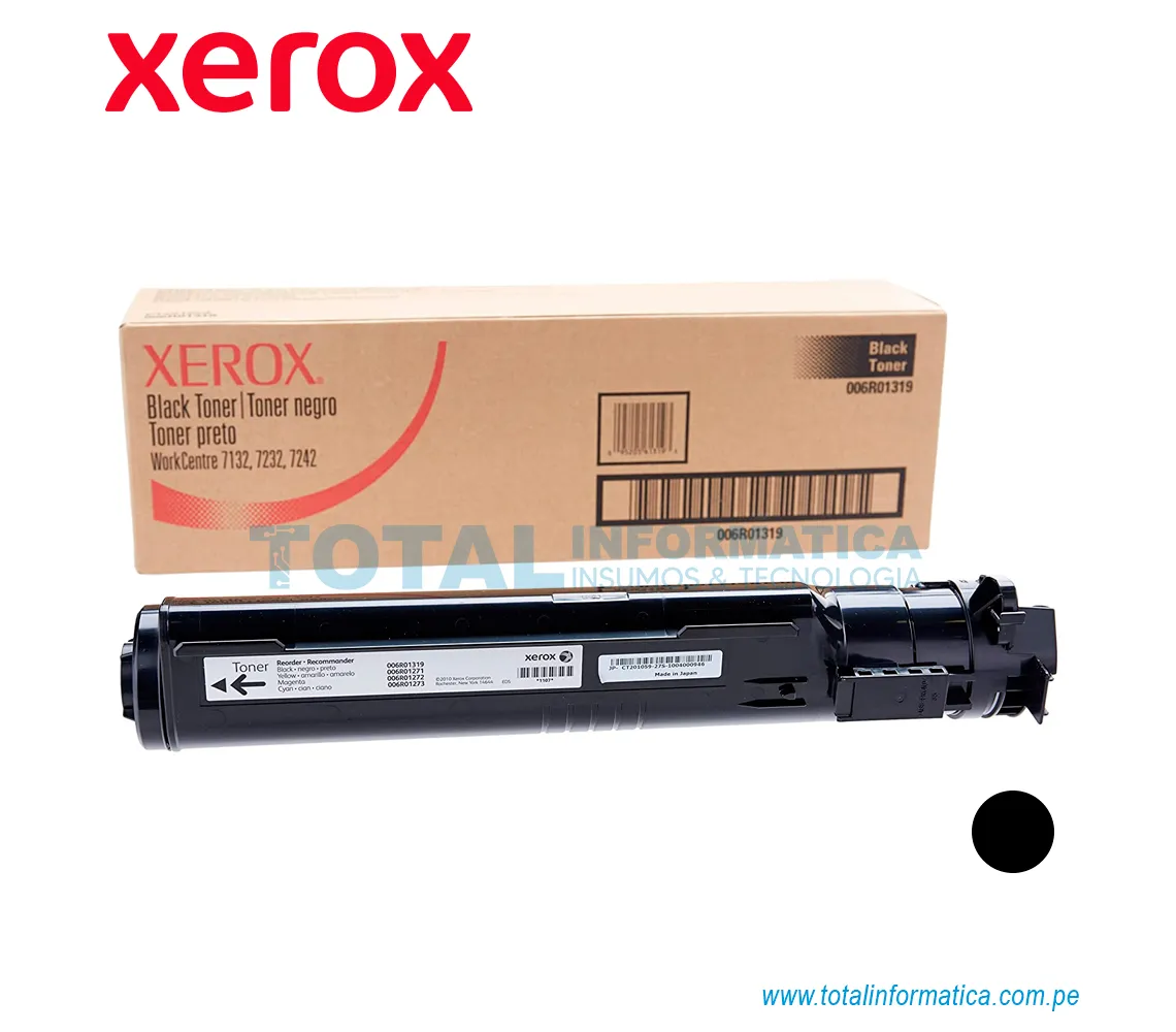 TONER XEROX ( 006R01319 ) WORKCENTRE 7132, 7242, BLACK, 24,300 PAG - imagen 2