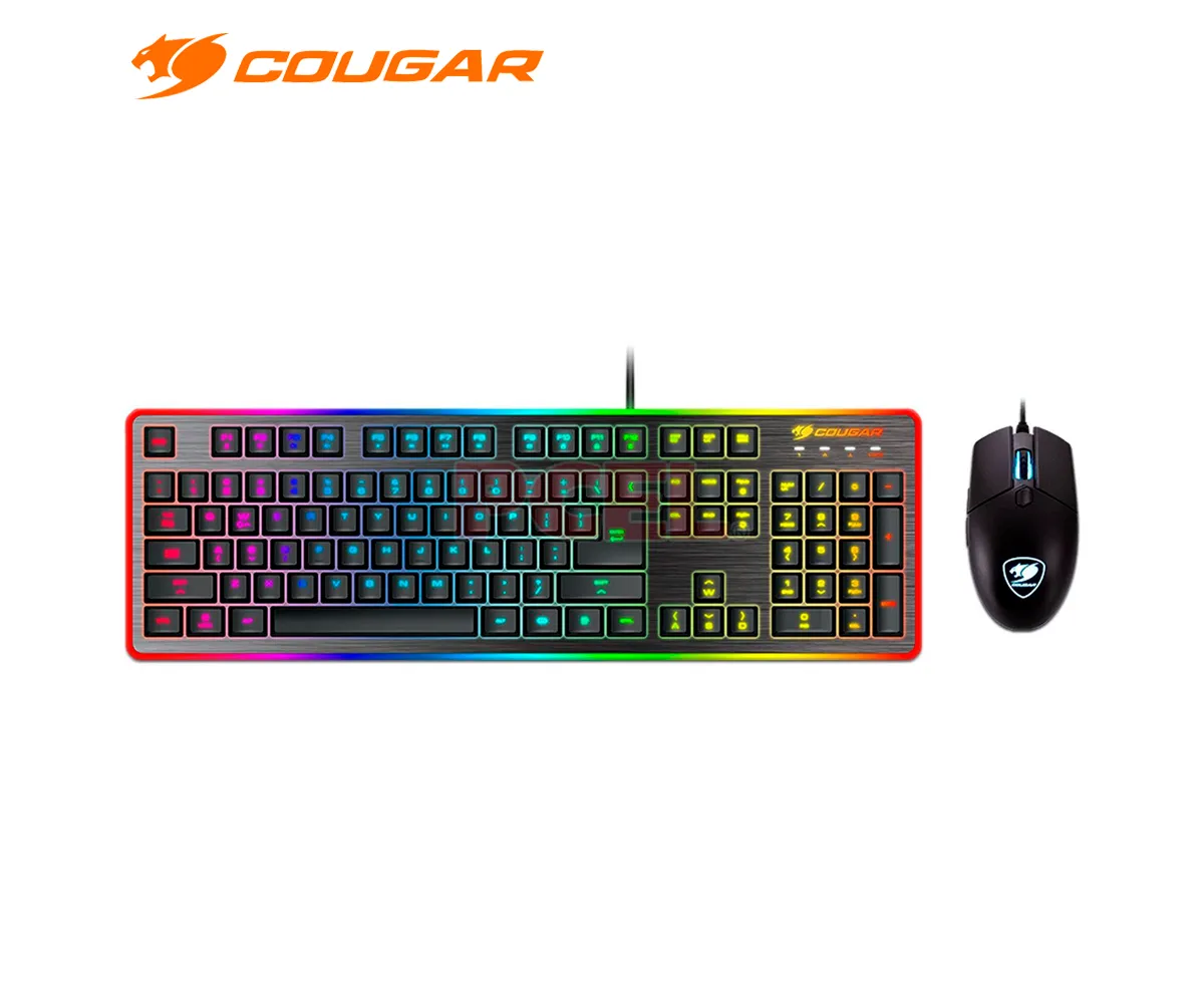 KIT GAMER COUGAR DEATHFIRE EX, TECLADO + MOUSE, RGB, ALÁMBRICO - imagen 2