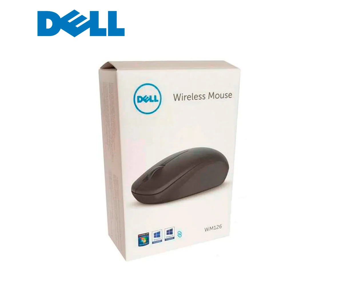 MOUSE DELL INALÁMBRICO WM126 570-AALK, COLOR NEGRO - imagen 3