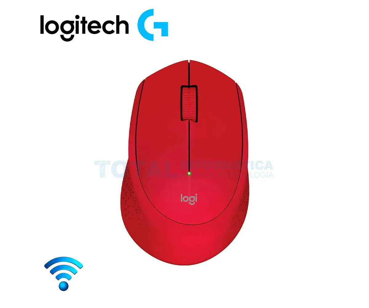 MOUSE LOGITECH M280 ( 910-004286 ) INALÁMBRICO, ROJO - imagen 2