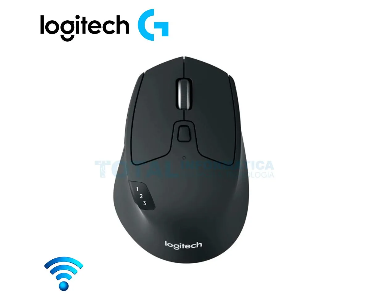 MOUSE LOGITECH M720 ( 910-004790 ) INALÁMBRICO, TRIATLÓN NEGRO - imagen 2