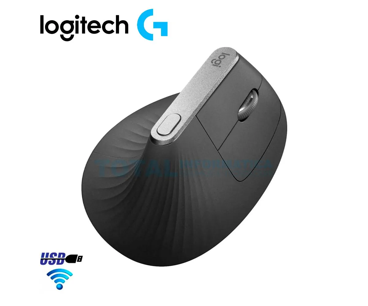 MOUSE LOGITECH MX VERTICAL ( 910-005447 ) INALÁMBRICO/BT NEGRO - imagen 2