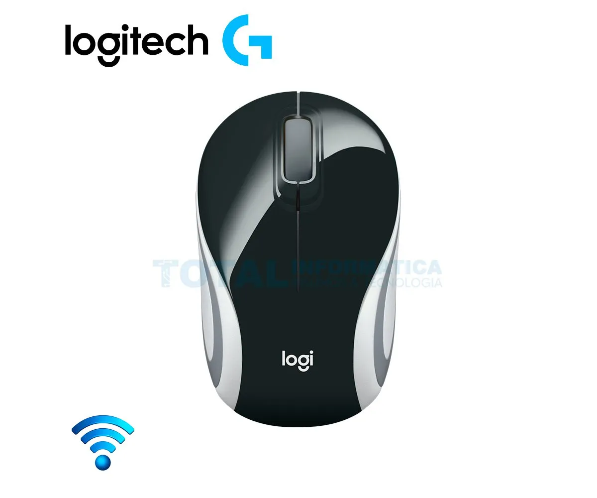 MOUSE LOGITECH M187 MINI ( 910-005459 ) INALÁMBRICO, REFRESH NEGRO - imagen 2