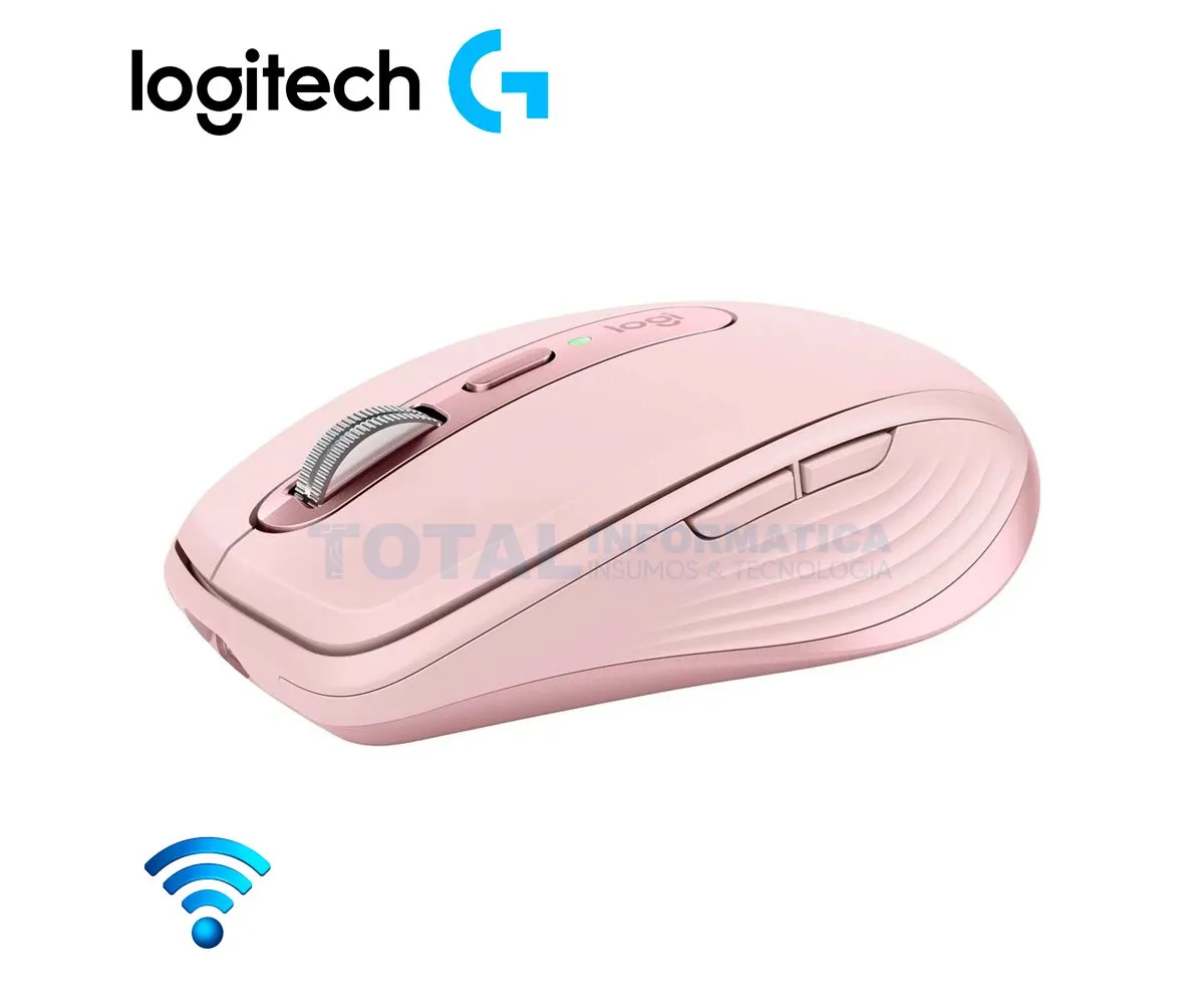 MOUSE LOGITECH MX ANYWHERE 3 ( 910-005986 ) BLUETOOTH, ROSA - imagen 2