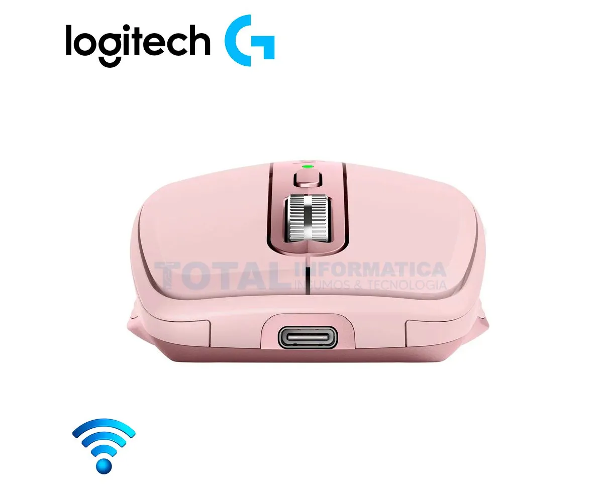 MOUSE LOGITECH MX ANYWHERE 3 ( 910-005986 ) BLUETOOTH, ROSA - imagen 3