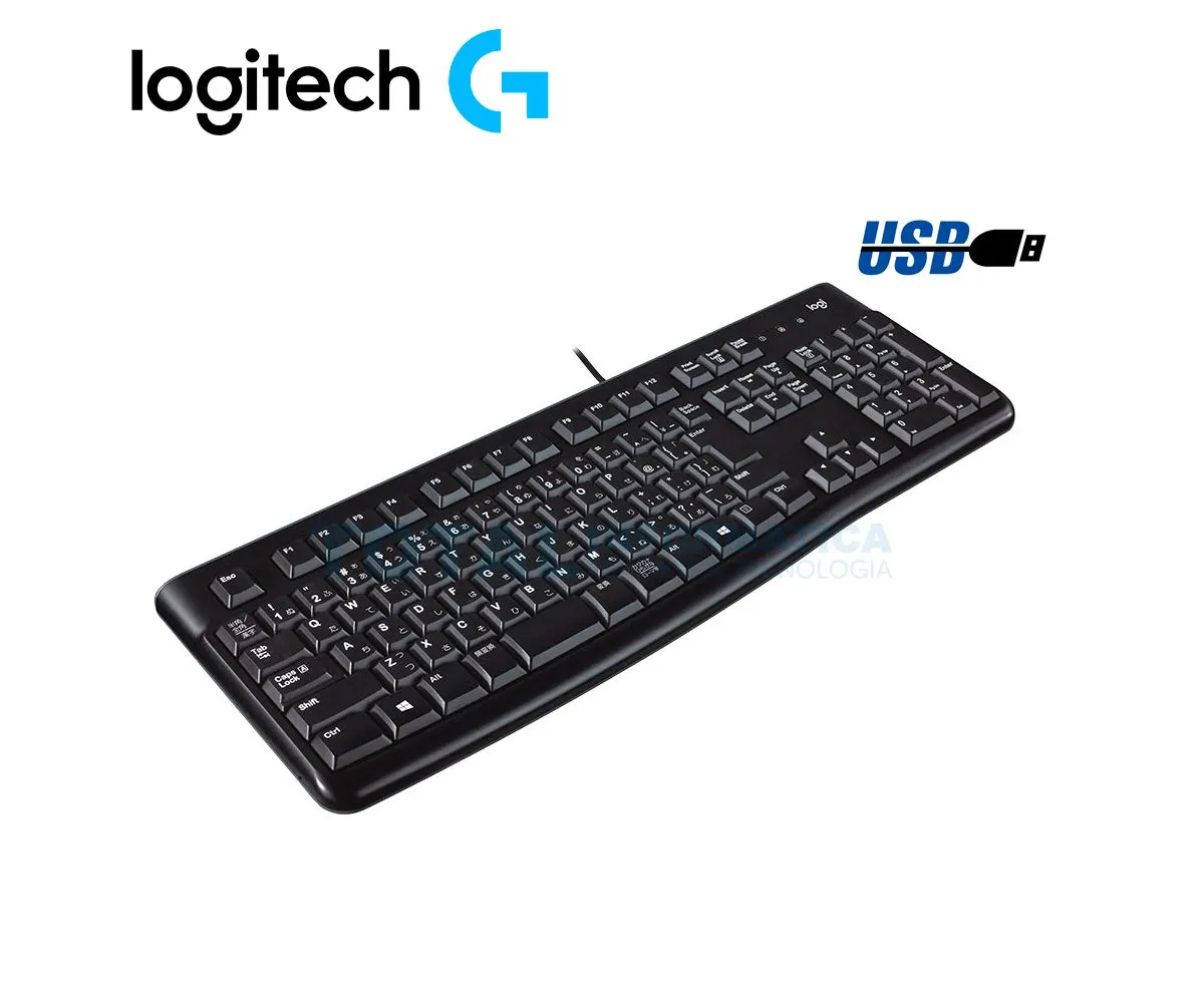 TECLADO LOGITECH K120 ( 920-004422 ) USB SP, NEGRO - imagen 2