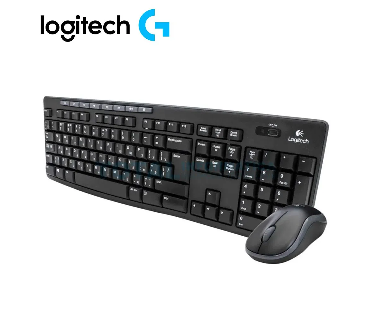 COMBO TECLADO LOGITECH + MOUSE MK270 ( 920-004432 ) INALAMBRICO USB NEGRO - imagen 3