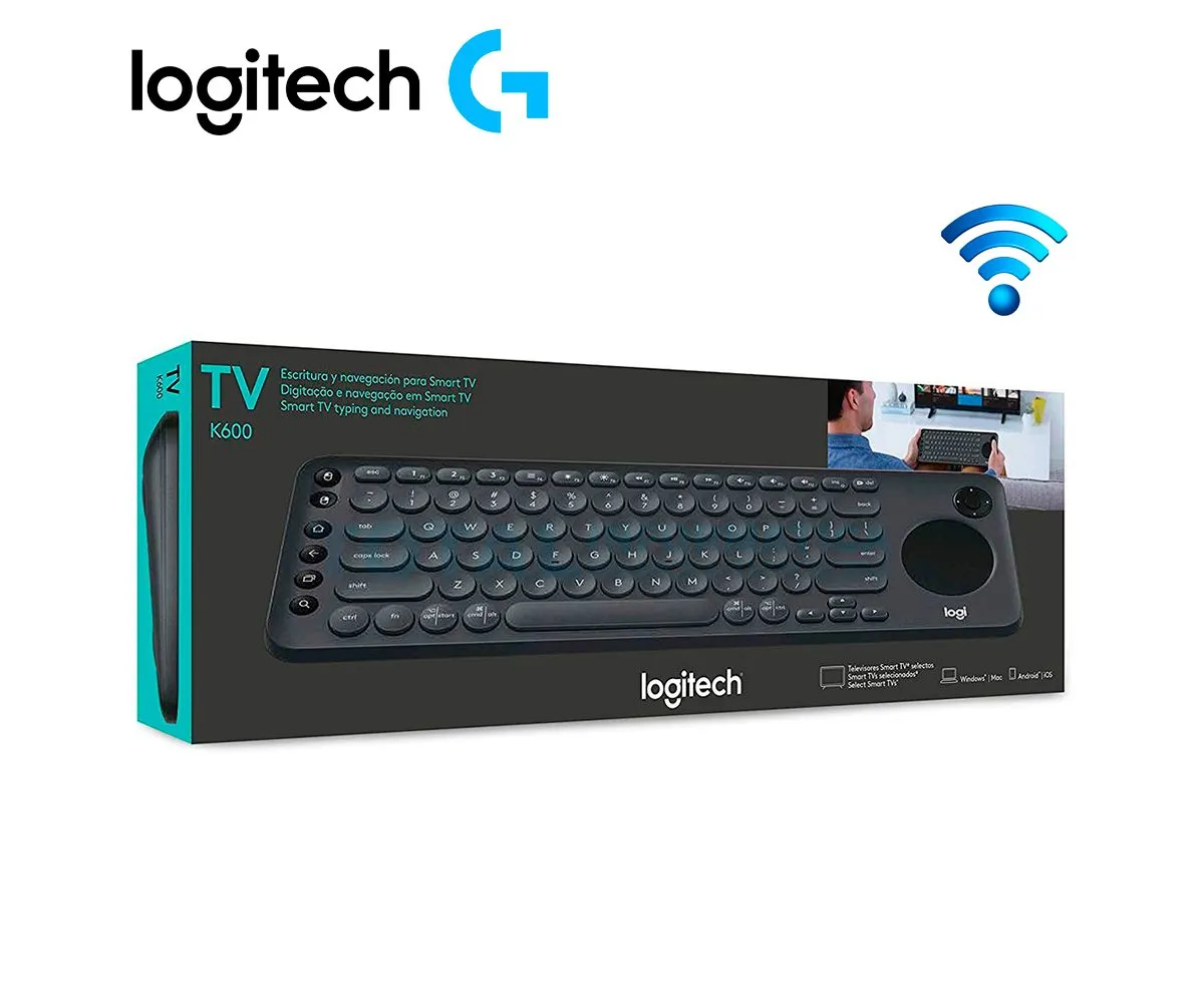 TECLADO LOGITECH K600 TV ( 920-008824 ) WIRELESS BLACK - imagen 3