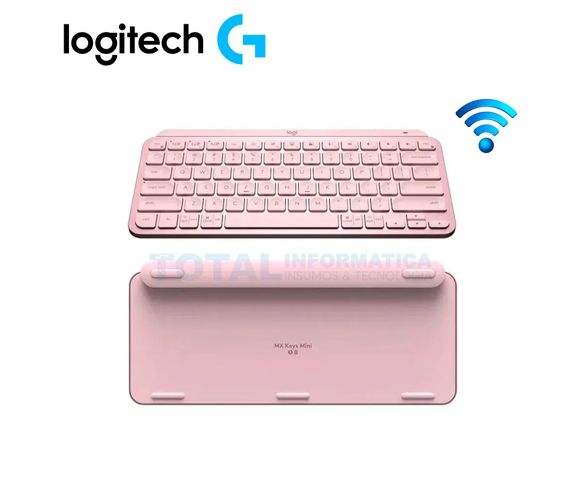 TECLADO LOGITECH MX ( 920-010478 ) TECLAS MINI MULTIDISPOSITIVO, ILUMINADO ROSE SP - imagen 2