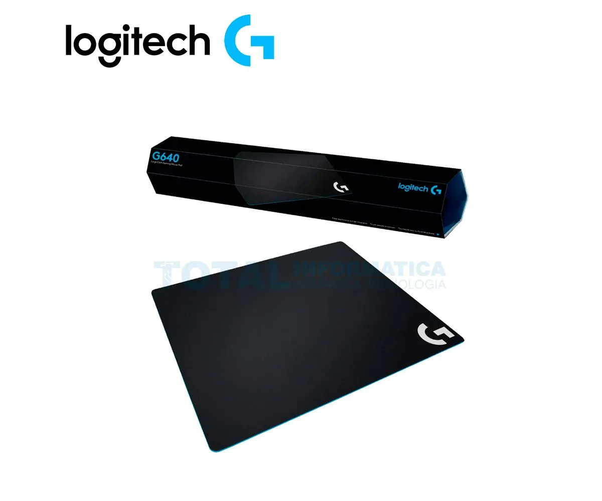 PAD MOUSE LOGITECH G640 ( 943-000088 ) TELA GRANDE, NEGRA - imagen 3