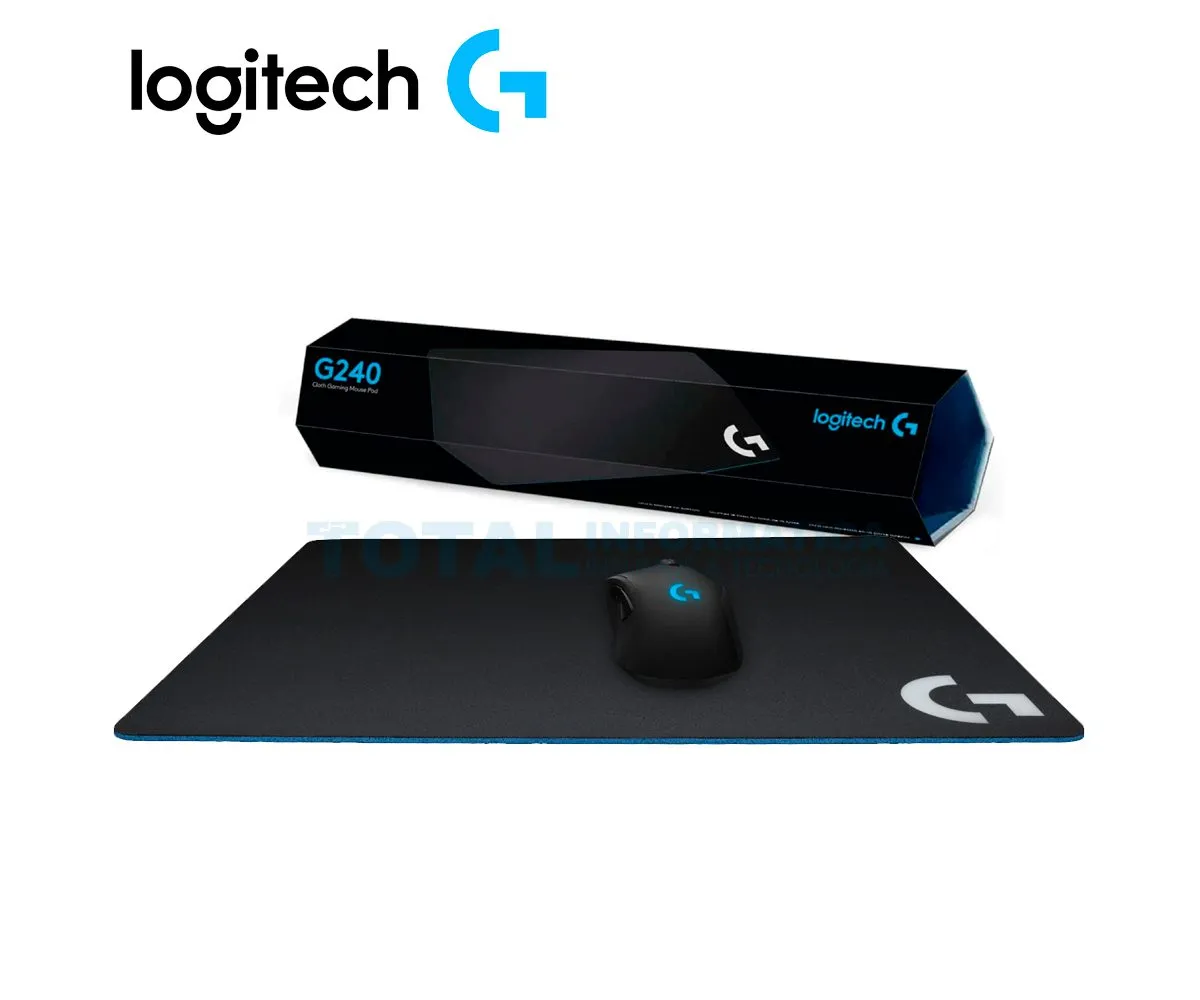 PAD MOUSE GAMING LOGITECH G240 ( 943-000093 ) PAÑO MEDIA, NEGRA - imagen 3