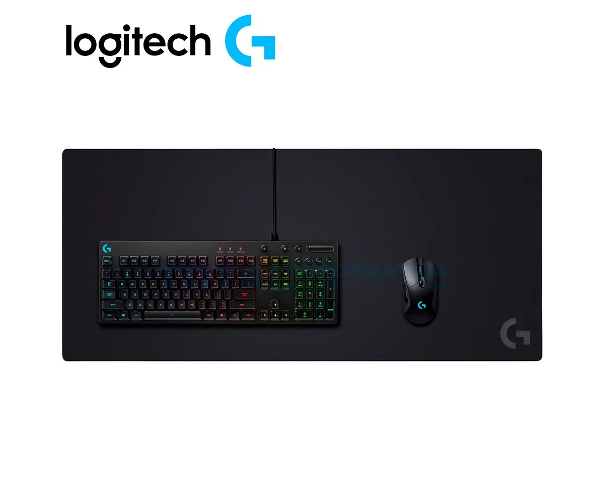PAD MOUSE LOGITECH G840 ( 943-000117 ) TELA XL 40X90 CM NEGRO - imagen 2