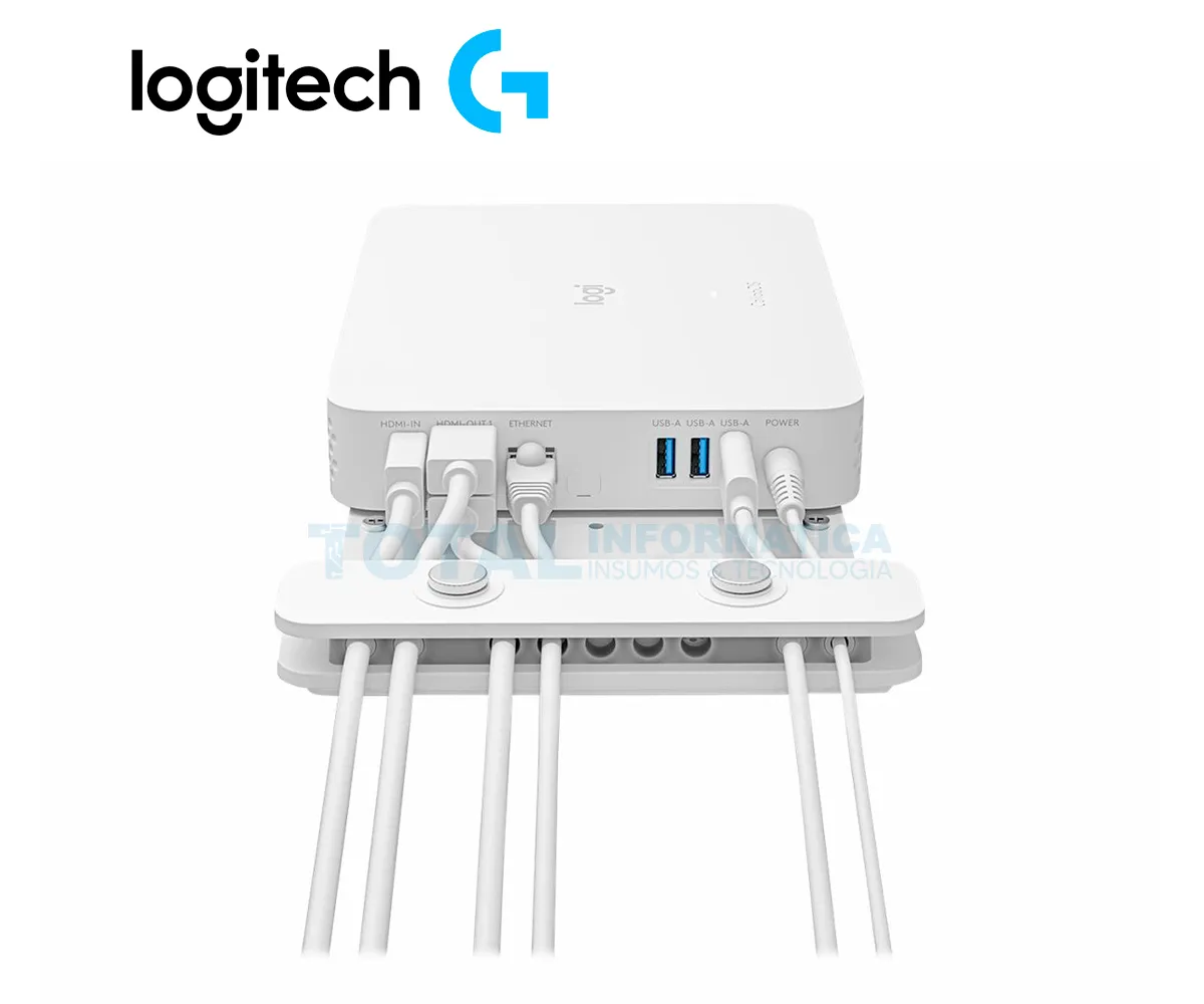 DISPOSITIVO LOGITECH B2B ROOMMATE VIDEO CONFERENCIA ( 950-000081 ) USB/HDMI BLANCO - imagen 2