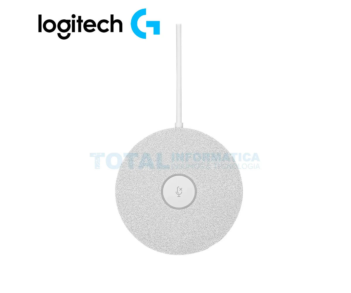 MICROFONO LOGITECH B2B RALLY MIC POD COLOR BLANCO ( 952-000038 ) - imagen 2