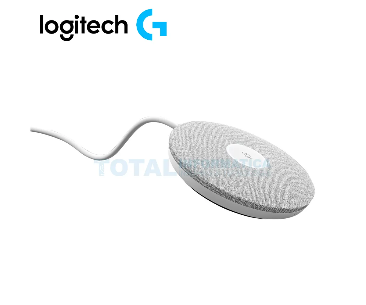 MICROFONO LOGITECH B2B RALLY MIC POD COLOR BLANCO ( 952-000038 ) - imagen 3