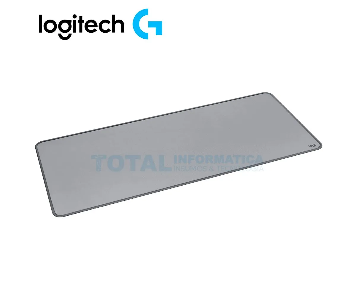 PAD MOUSE LOGITECH DESKPAD ANTI SALPICADURAS ( 956-000047 ) 300 X 700MM, GRIS CLARO - imagen 2