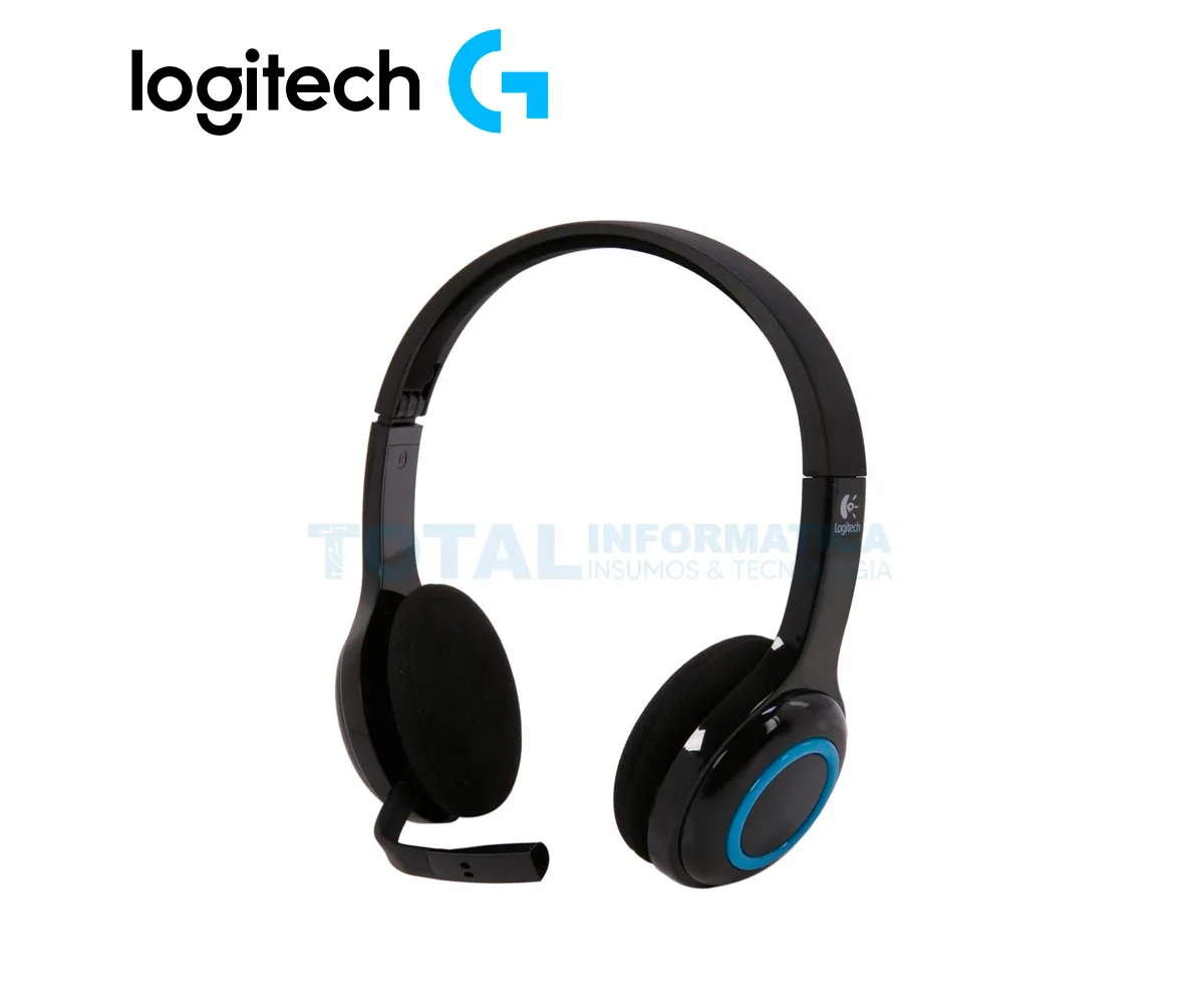 AUDIFONO LOGITECH H600 ( 981-000341 ) INALÁMBRICO, CON MIGROFONO, NEGRO - imagen 1