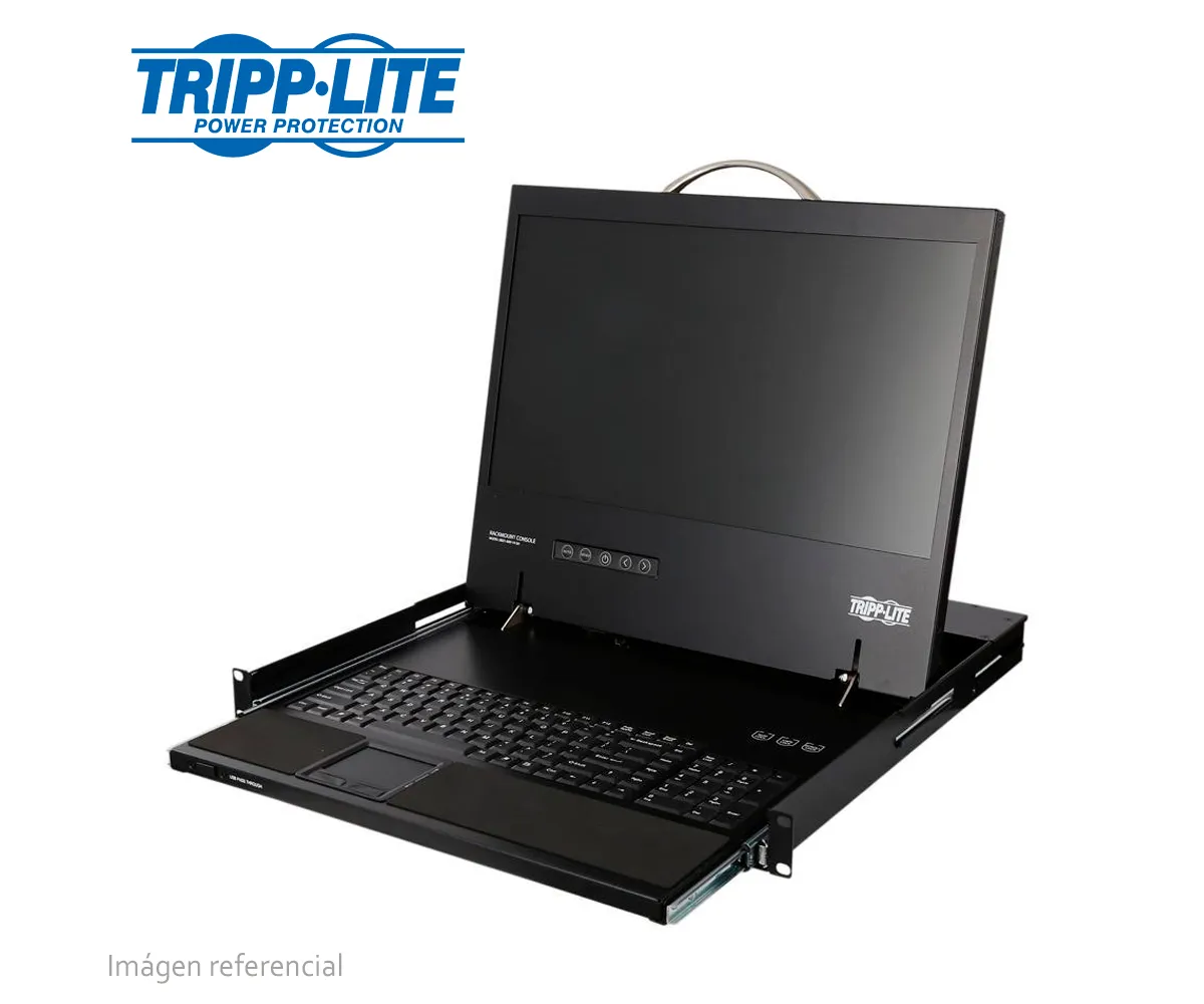CONSOLA TRIPP-LITE B021-000-19-SH 19" PANTALLA LCD, 1366 X 768, 100V, 240VAC, 1U. - imagen 3