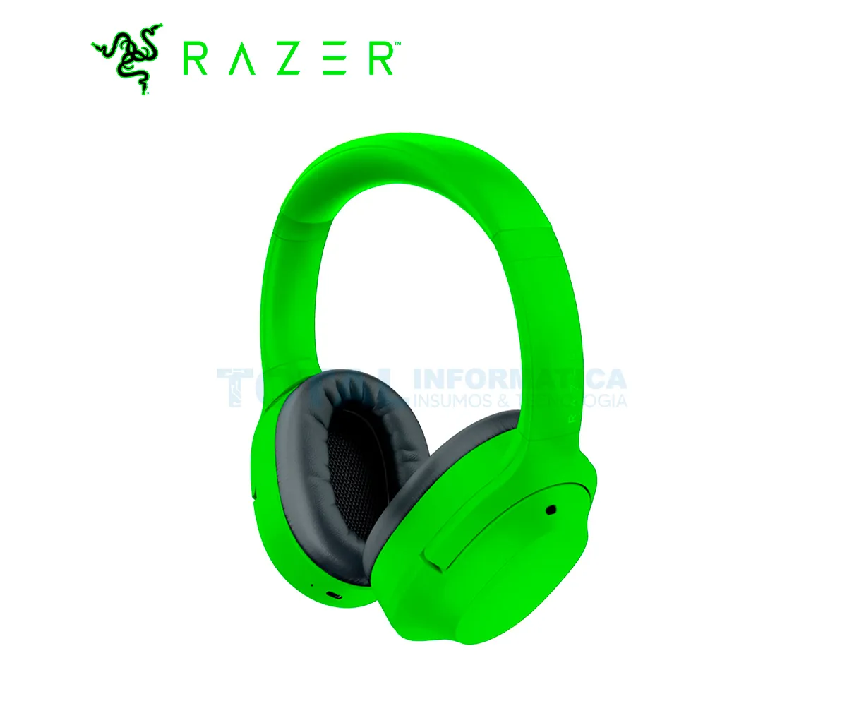 AUDIFONO RAZER OPUS X BT, CANCELACIÓN DE RUIDO, BLUETOOTH 5.0, VERDE - imagen 1