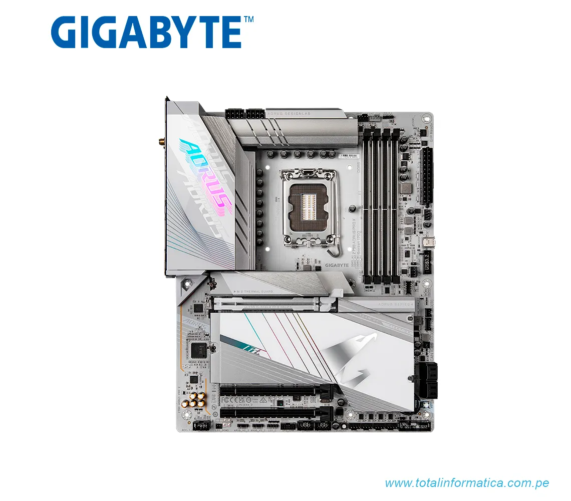 PLACA BASE GIGABYTE INTEL Z790 AORUS PRO X 1.0A LGA1700 13TH 12TH DDR5 - imagen 1