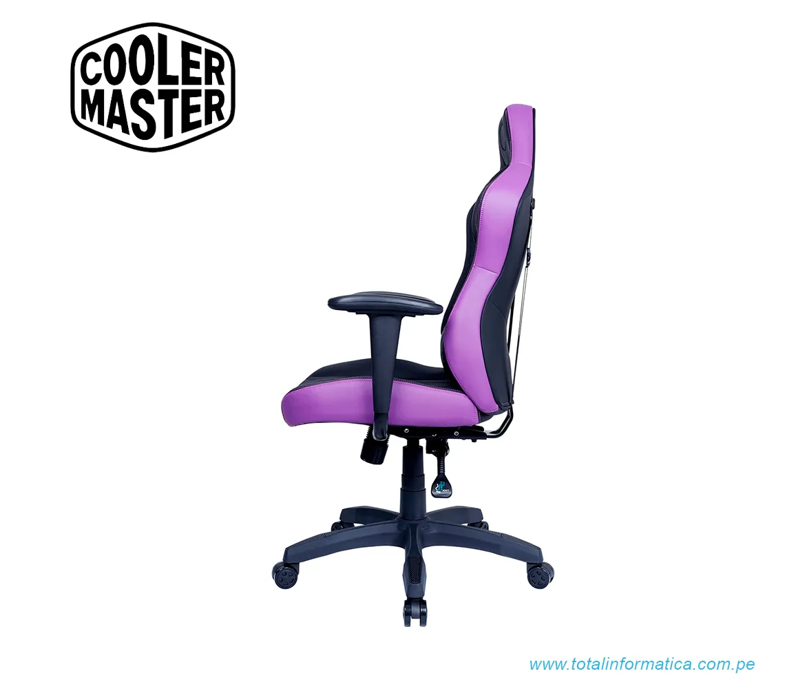 SILLA GAMER COOLER MASTER CALIBER E1 PURPLE - imagen 3