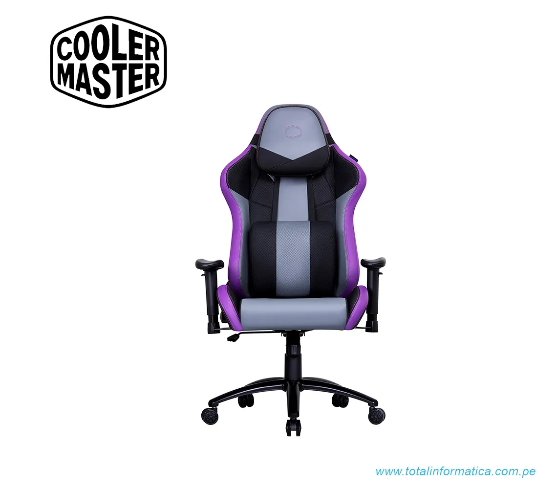 SILLA GAMER COOLER MASTER CALIBER R3 PURPLE - imagen 1