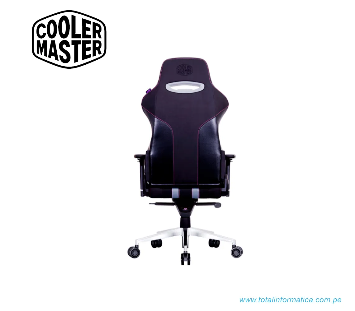 SILLA GAMER COOLER MASTER CALIBER X2  GAMING BLACK - imagen 2
